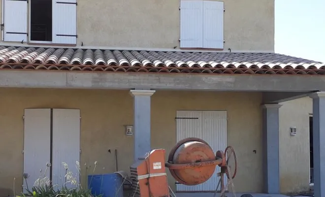 Création de terrasse couverte, Grasse, Dos Reis Construction